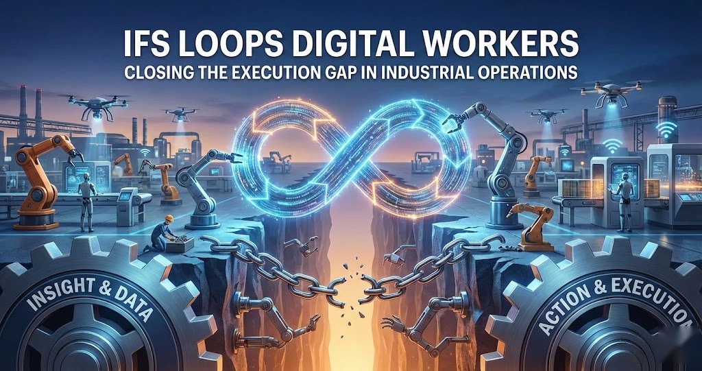 IFS Loops Digital Workers: Closing the Execution Gap in Industrial Operations