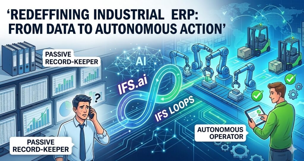 From Passive Record Keeper to Autonomous Operator: How IFS Loops Is Redefining Industrial ERP